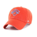 Knicks Hat 47' Clean Up Adjustable Orange