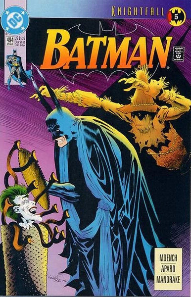 Batman: Knightfall Issue #494 June 1993 Comic Book – JP Sports