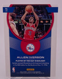 76ers Allen Iverson 2023-24 Panini Player of the Day No.77 #173/199 Single Card