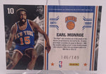 Knicks Earl Monroe 2010-11 Panini Limited No.10 #146/149 Single Card