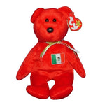 TY Beanie Baby 8.5" - Osito Red Bear 1999