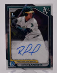 Athletics Ramon Landaeta 2024 Bowman Chrome No.CPA-RLA Autographed 1st Bowman Single Card