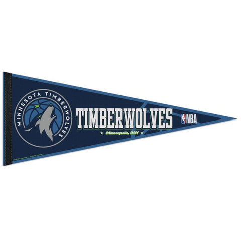 Timberwolves Triangle Pennant 12"x30"