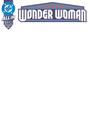 Wonder Woman Issue #25 September 2025 Cover F Comic Book