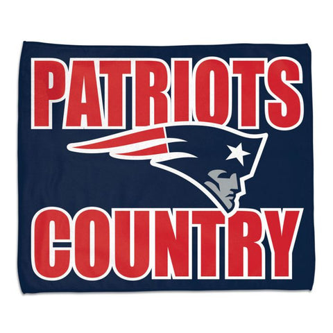 Patriots Rally Towel Spectra 15"x18" Slogan