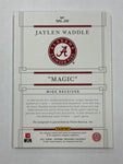 Alabama Jaylen Waddle 2021 Panini National Treasures No.NN-JW #22/25 Autographed Rookie Single Card