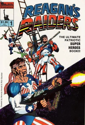 Reagan's Raiders Issue #1 October 1986 Comic Book