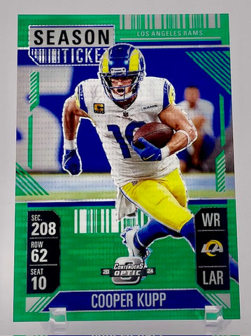 Rams Cooper Kupp 2024 Panini Contenders Optic No. 32 #24/49 Single Card