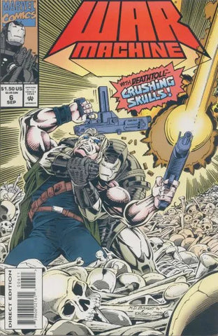 War Machine Issue #6 September 1994 Comic Book