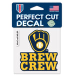 Brewers 4x4 Decal Slogan