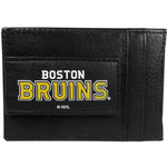 Bruins Leather Cash & Cardholder Magnetic Name