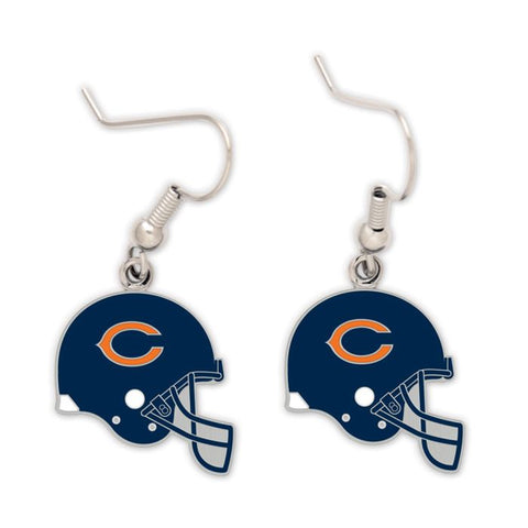 Bears Earrings Dangle Helmet