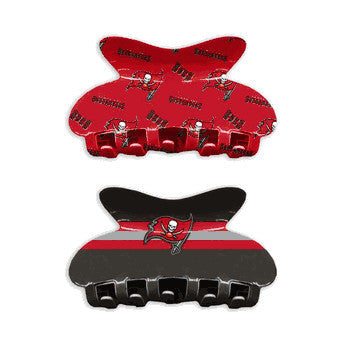 Buccaneers Team Hair Claw 2-Pack Set