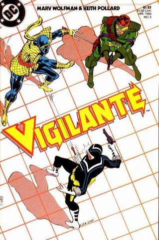 Vigilante Issue #5 April 1984 Comic Book
