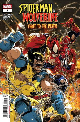 Spider-Man & Wolverine Issue #2 June 2025 Cover A Comic Book