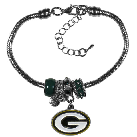 Packers Bracelet Euro Bead