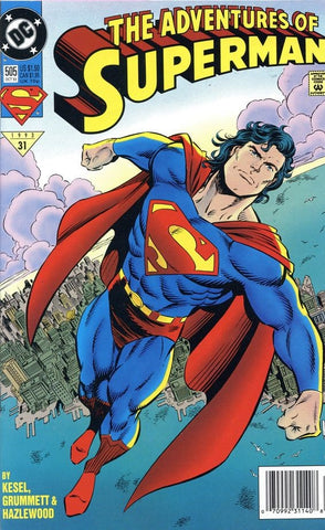 Adventures of Superman Issue #505B October 1993 Comic Book