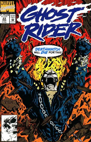Ghost Rider Issue #23 March 1992 Comic Book