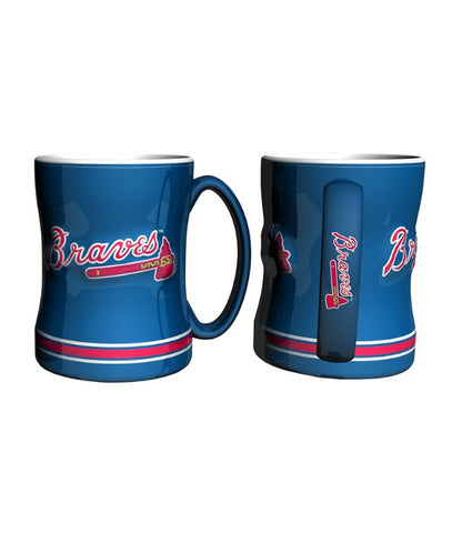 Braves 14oz Coffee Mug Relief