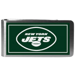 Jets Money Clip Steel SS Logo MVP NFL