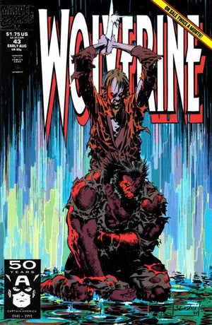 Wolverine Issue #43 August 1991 Comic Book