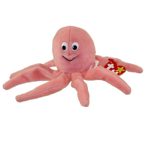 TY Beanie Baby 6.5" - Inky the Octopus 1993