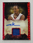 76ers Allen Iverson 2022 Leaf In The Game Used No.GUA-AI1 36/45 Autographed Relic Single Card