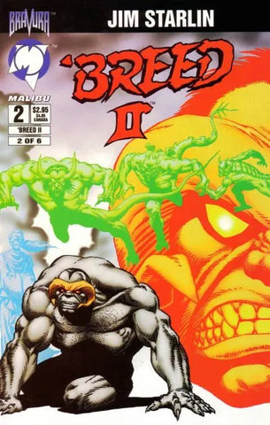 Breed II Issue #2  November 1994 Comic Book