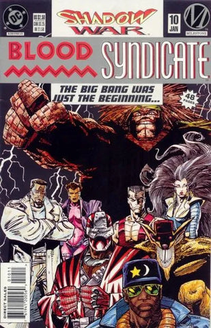 Blood Syndicate Issue #10 January 1994 Comic Book