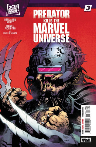 Predator Kills the Marvel Universe Issue #3 October 2025 Cover A Comic Book