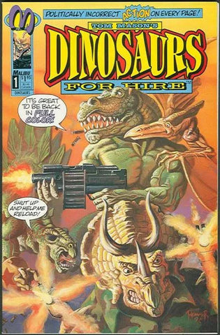 Dinosaurs For Hire Issue #1 February 1933 Comic Book