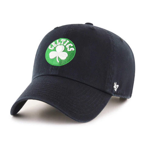 Celtics Hat 47' Clean Up Adjustable Black