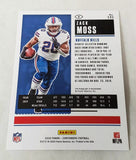 Bills Zack Moss 2020 Panini Contenders No. 131 Rookie Ticket On-Card Autographed Single Card