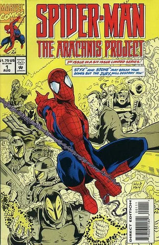 Spider-Man: Arachins Project Issue #1 July 1994 Comic Book