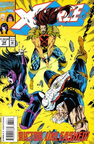 X-Force Issue #34 May 1994 Comic Book