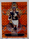 Bears DJ Moore 2024 Panini Mosaic No.38 #006/199 Single Card