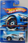 2006 HW Mopar Madness 5/5 - 1969 Dodge Charger Daytona Blue - Hot Wheels #65