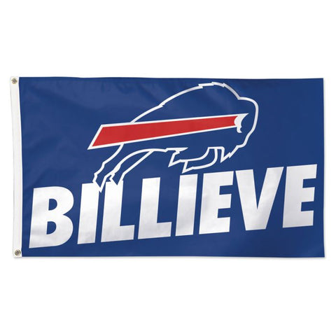 Bills 3x5 House Flag Deluxe Slogan