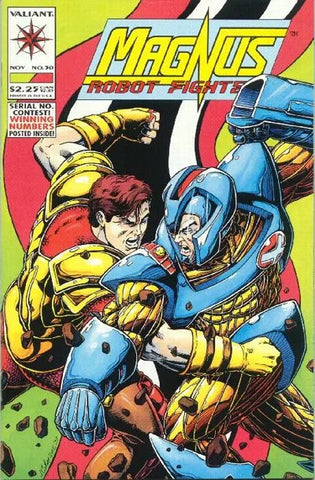 Magnus Robot Fighter Issue #30 November 1993 Comic Book