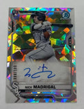 White Sox Nick Madrigal 2021 Bowman Chrome No.CRA-NM #088/100 1st Autographed Rookie Single Card