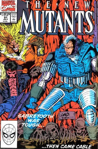 New Mutants Issue  #91 July 1990 Comic Book