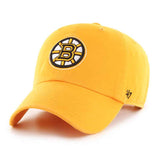 Bruins Hat 47' Clean Up Adjustable Yellow