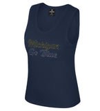 Michigan Ladies Shirt Thropp Ribbed Tank