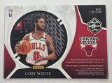 Bulls Coby White 2019-20 Chronicles Limited #98/99 Autographed Relic Rookie Single Card