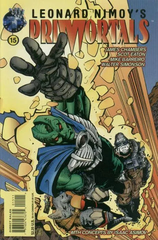 Leonard Nimoy's Primortals Issue #15 May 1996 Comic Book