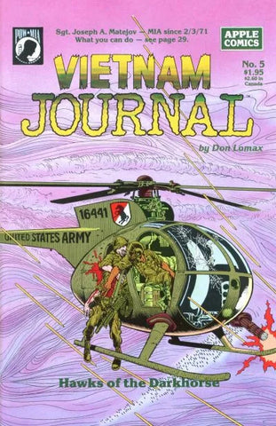 Vietnam Journal Issue #5 July 1988 Comic Book