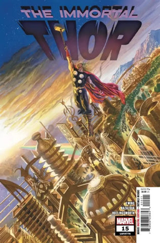 Thor: Immortal Issue #15 LGY#776 September 2024 Cover A Comic Book