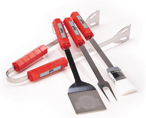 Ohio St 4-Piece BBQ Set