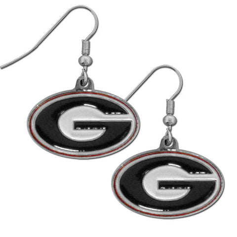 Georgia Earrings Dangle Chrome