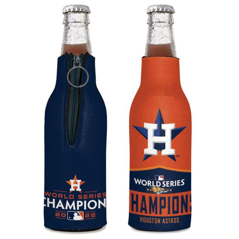 Astros 2022 World Series Champs Bottle Coolie 2-Sided